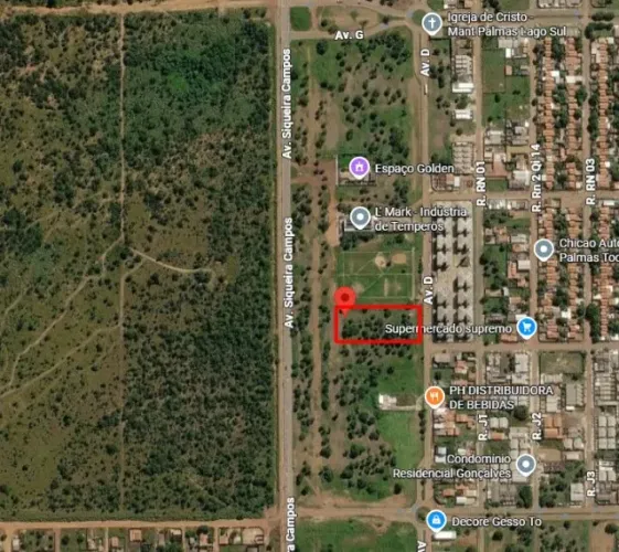 4 Lotes juntos - Avenida Siqueira Campos - Lago Sul - 4.330,52 m2