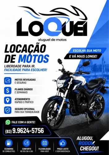 Aluguel de Motos com Assistência e Manutenção