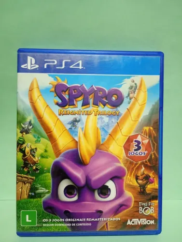 Spyro Reignited Trilogy PS4 ( Mídia Física )