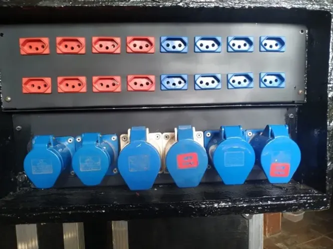 RACK PRO POWER (MODULO DISJUNTOR) 12 CANAIS / 350A MONOFASICO/BIFASICO/TRIFASICO