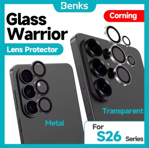 Película de lente Benks s26 ultra 