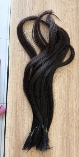 Cabelo natural para peruca ou extensões