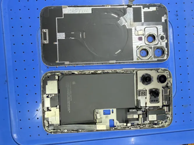 Carcaça do iPhone 16 Pró Max Natural TITÂNIO ORIGINAL!!!