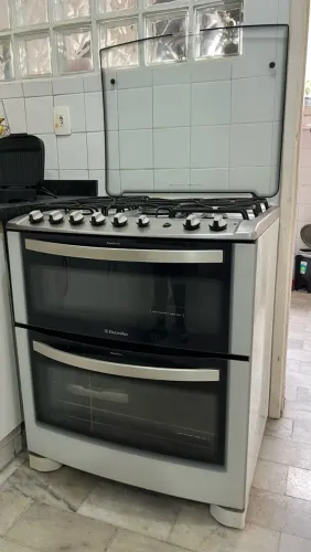 Fogão 5 Bocas Electrolux Duplo Forno