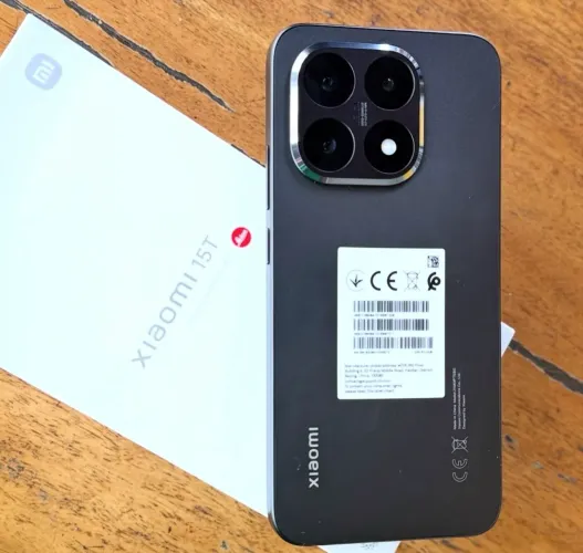 Xiaomi 15T 5G NFC  512/12 Preto Versão Global Entrega Grátis Garantia 