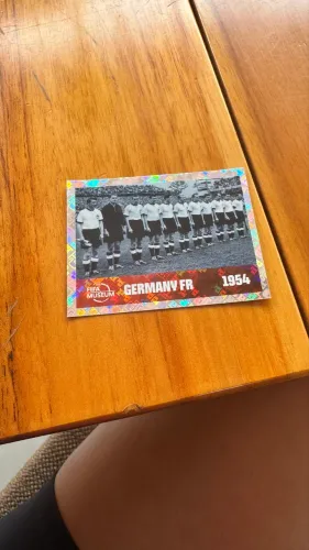 Figurinha da Copa - Germany FR 1954