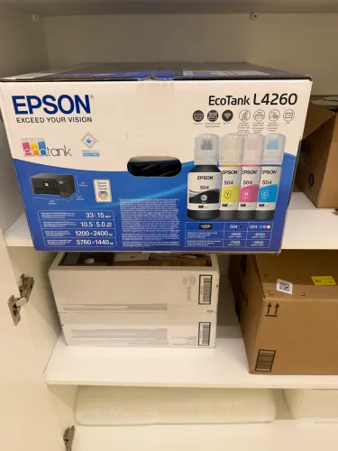 Impressora Multifuncional Epson L4260 Ecotank - NOVA LACRADA 