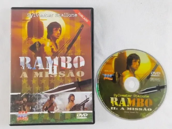 DVD FILME - RAMBO II - DUBLADO