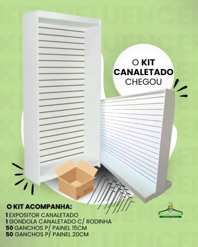 KIT MDF CANALETADO