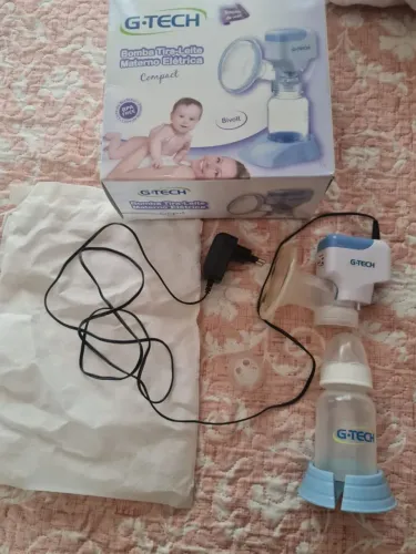Bomba Tira Leite/Extrator Materno Elétrica G-Tech