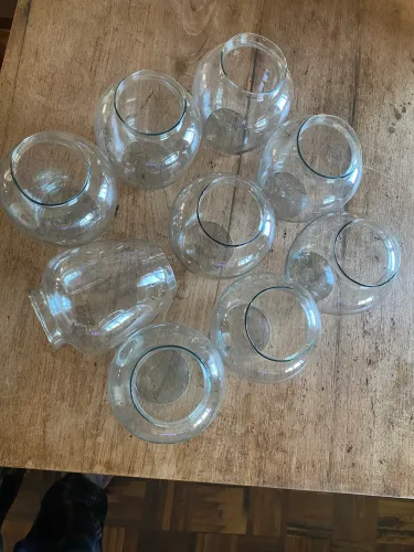 Vidros para decoração 
