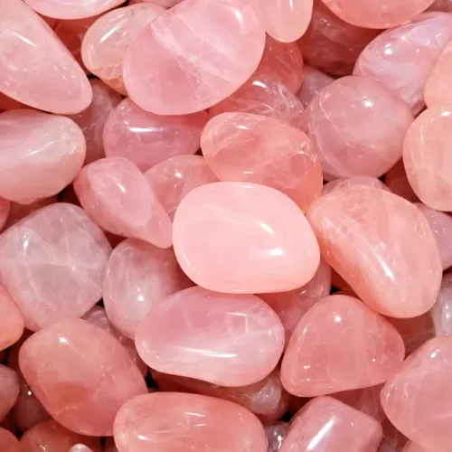 Pedra Rolada Quartzo Rosa