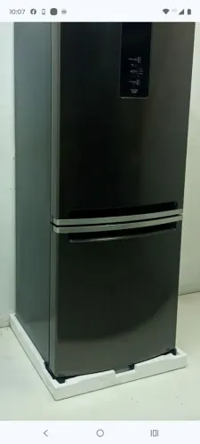 Geladeira Brastemp Black inox 447 litros