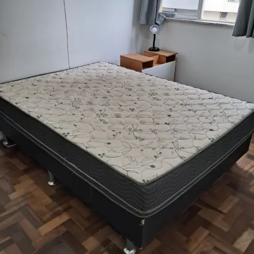 Cama box casal ortobom