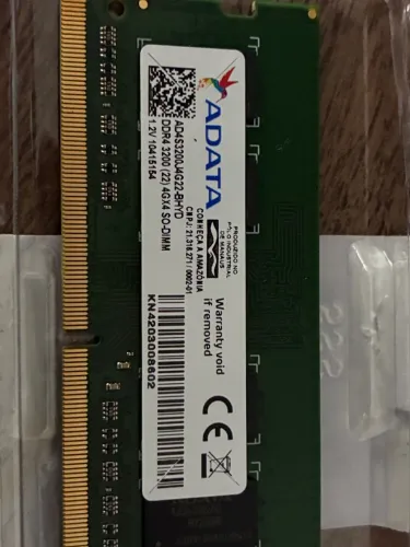 Memória RAM 8GB (2 x 4GB)