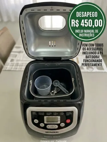 Panificadora Mondial Semi Nova