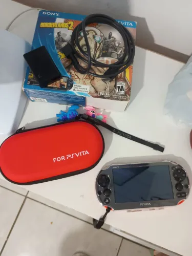 PS vita slim desbloqueado, esse vídeo game era do mano jobs! 