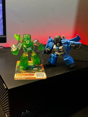 Brilliant Hound e Thundercracker / Blokees Transformers