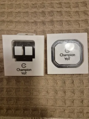 Kit aro e fecho Champion YOT preto
