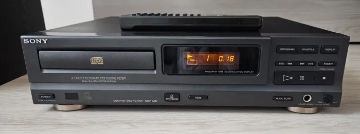 Cd Player Sony Japan M19 Muito Novo c/caixa Original