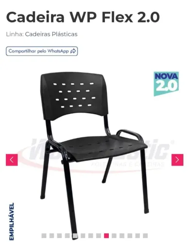 10 Cadeiras Workplastic