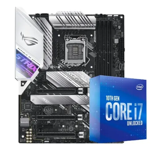 KIT UPGRADE PLACA-MÃE ROG STRIX Z490-A GAMING e i7-10700K