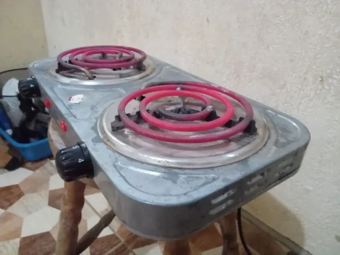 Fogao eletrico duas boca