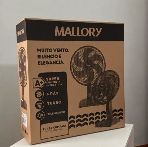 VENTILADOR MALLORY 6 PAS 3 VELOCIDADES