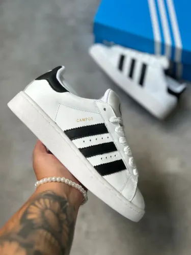 Adidas Campus 00s Masculino Premium Cor: Branco - Disponível 38 AO 43 / Fotos Reais