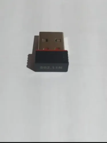 Adaptador USB Wifi 2,4ghz (não é 5ghz) genérico 150mps para pc not s/ antena 802,11n