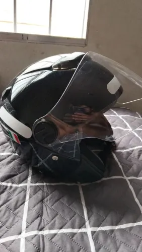 Vendesse capacete novo tem nota e tudo