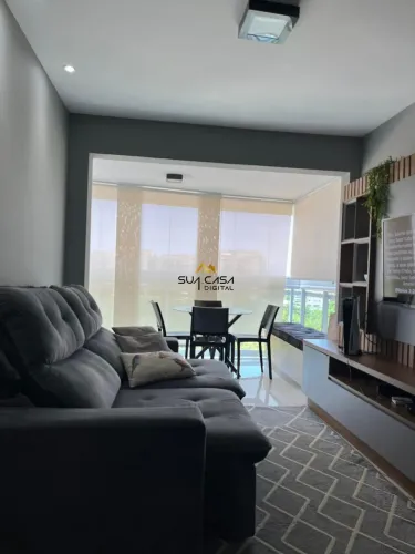 Apartamento mobiliado com 2 quartos (1 suíte) no Recreio  65m² | Barra Sunday Residencial 