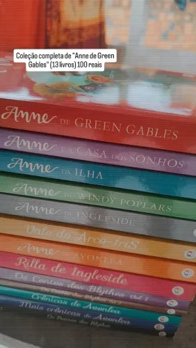 Livros ( Anne de Green Gables completo)