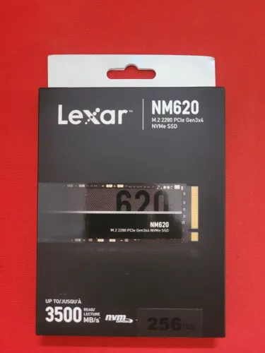 HD M2 NVMe 256gb 3500 MB/s leitura