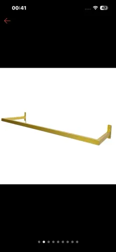 2 Arara de Roupa 1m por 30cm+ 1 Provador de 90cmx90cm para Loja de Roupas