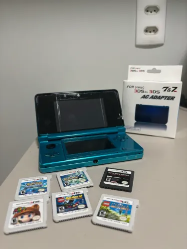 Nintendo 3DS (6 jogos originais + carregador)