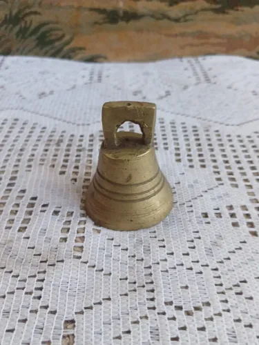 Sino de bronze miniatura sem badalinho
