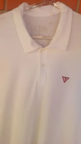 Camisa Pola Guess malha 