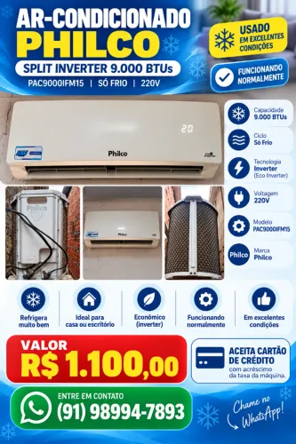 AR-CONDICIONADO PHILCO À VENDA!