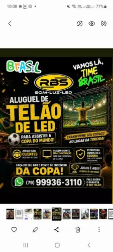 Locação de Painéis de Led