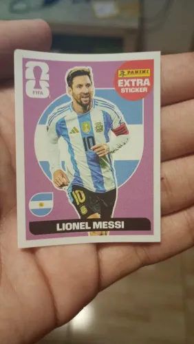 Figurinha legend do Messi regular da copa de 2026
