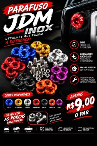 Parafusos Inox - JDM
