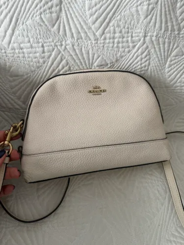 Bolsa Coach Crossbody Branca Original