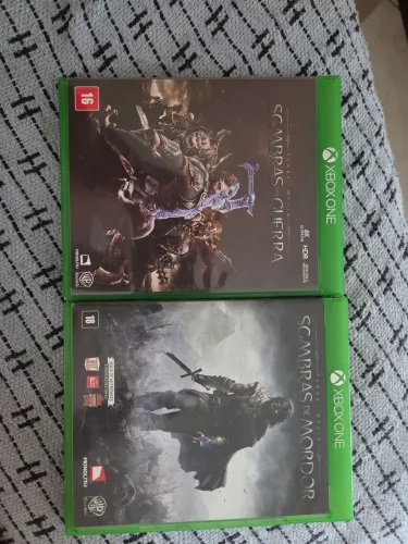 Sombras de mordor e Sombras de Guerra XBOX ONE