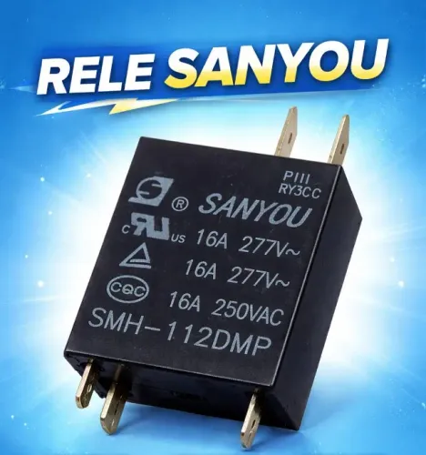 Relé Sanyou - Peças para Ar Condicionado e Micro-ondas 