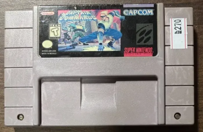 Captain Commando Original SNES Super Nintendo 270