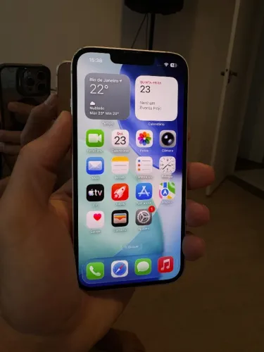 iPhone 13 branco 128 GB bateria excelente
