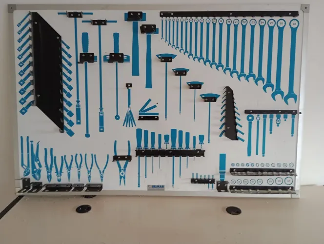 PAINEL DE FERRAMENTAS PARA OFICINA MOTOS HONDA YAMAHA E OUTRAS