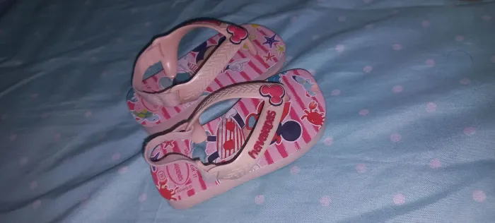 Havaiana infantil Disney pontuação 19