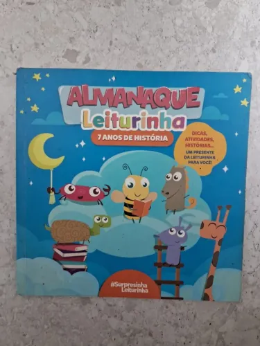 Livro Almanaque Leiturinha, intitulado: "7 ANOS DE HISTÓRIA".